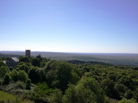 La région est très vallonée